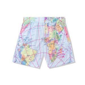 Anti Social Social Club Current Location Poly Shorts ASSC DS New